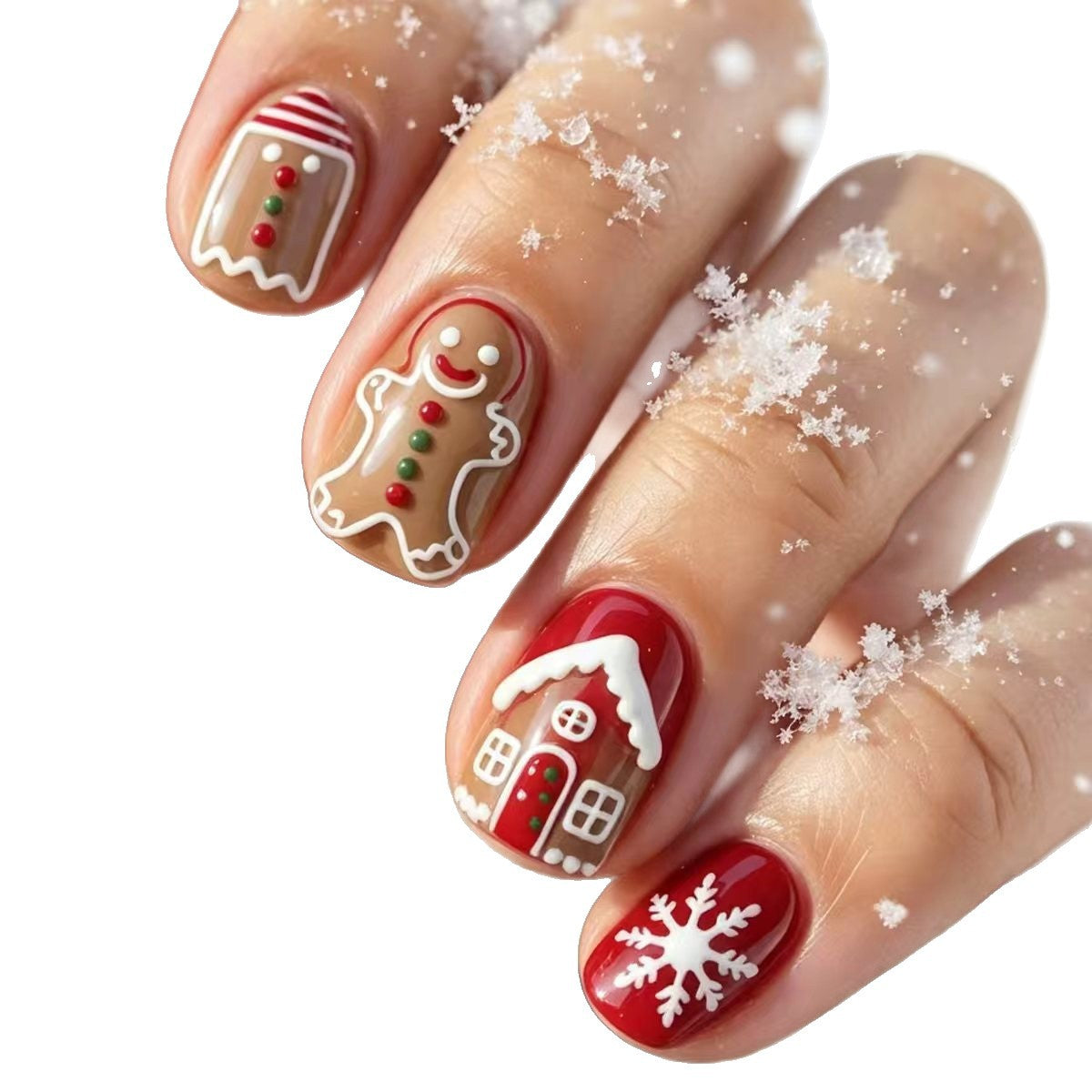 Festive Themed Nail Art Acalora
