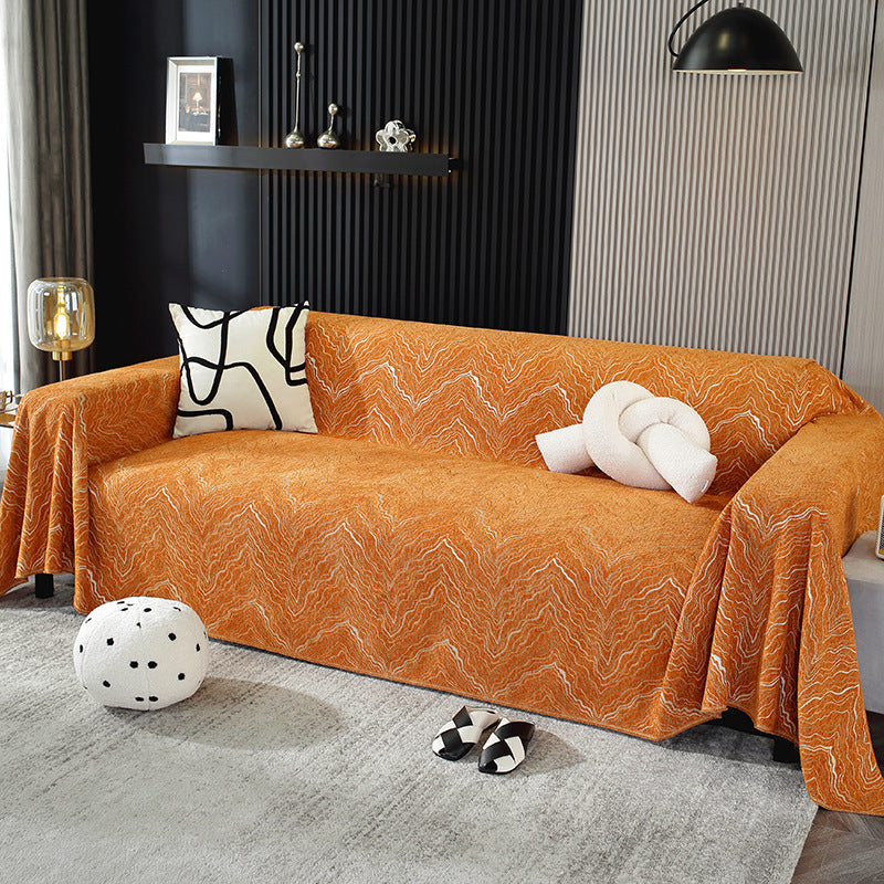Elegant Textured Sofa Cover