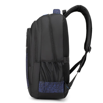 Stylish Geometric Print Backpack Acalora