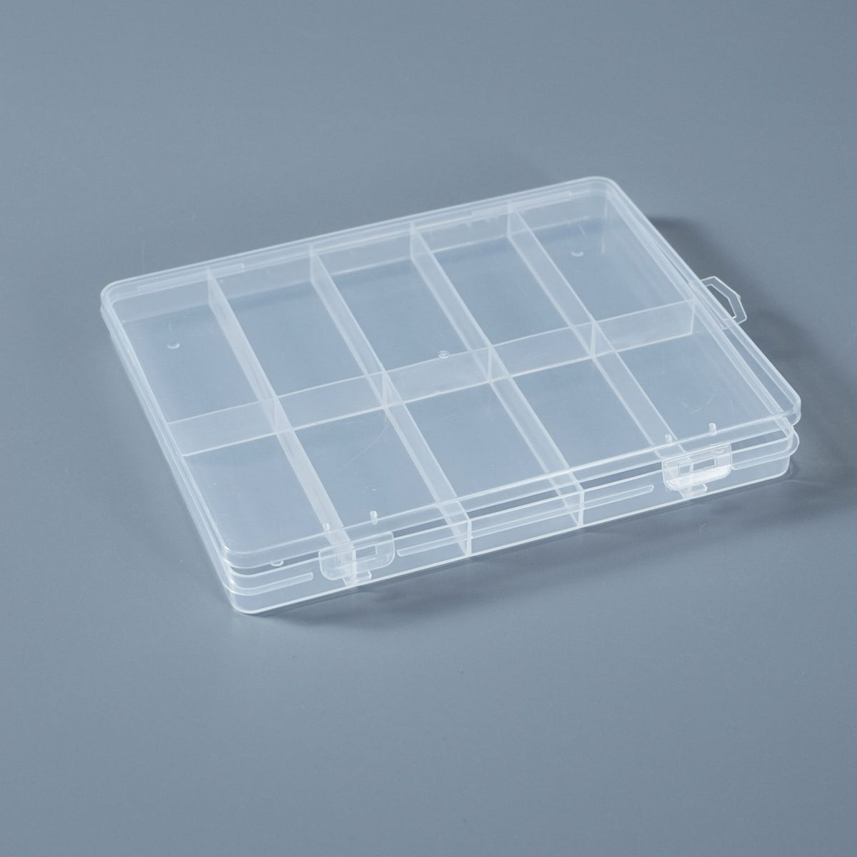 Multi-Divisional Clear Craft Storage Case Acalora