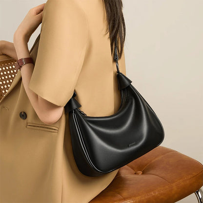 Stylish Curved Shoulder Bag Acalora