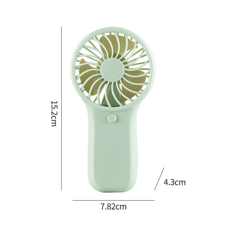 Ladies' portable hand fan with powerful battery and USB charging option Karnz