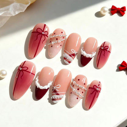Glamorous Press-On Nail Art Set Acalora