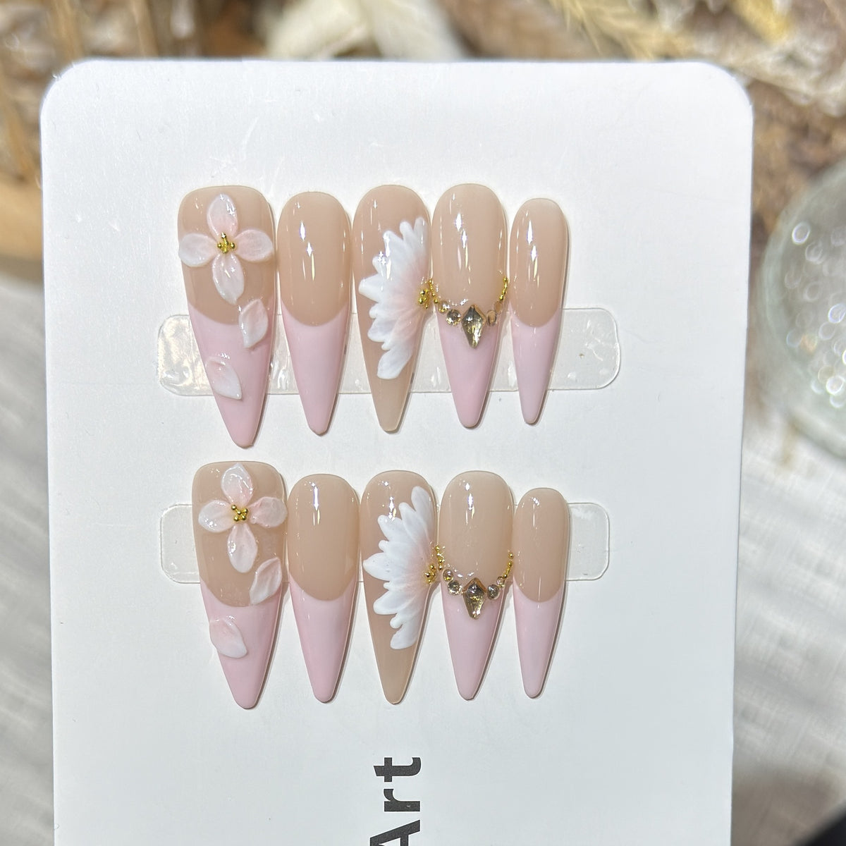 Reusable Press-On Nail Set Acalora