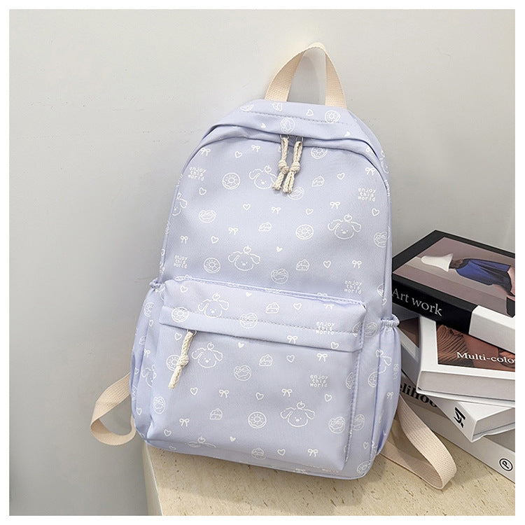 Playful Cartoon-Themed Backpack Acalora