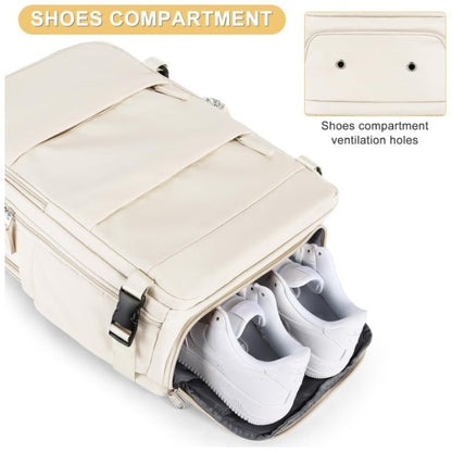 Multi-Compartment Travel Backpack Acalora