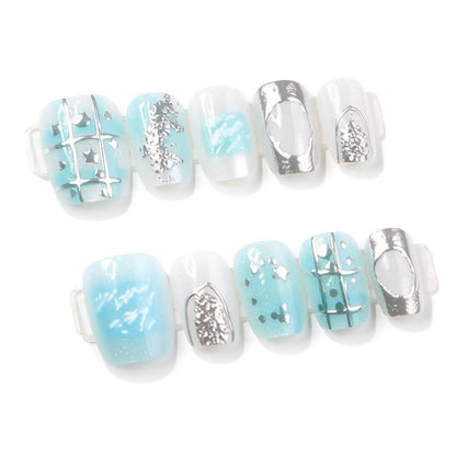 Artistic Press-On Nail Set Acalora