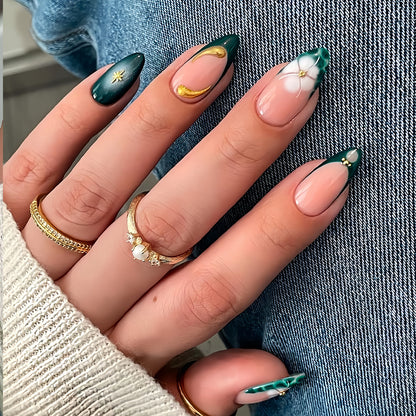 Stylish Artistic Gel Nail Design Acalora