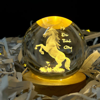Skanto | Glowing Moon Crystal Ball