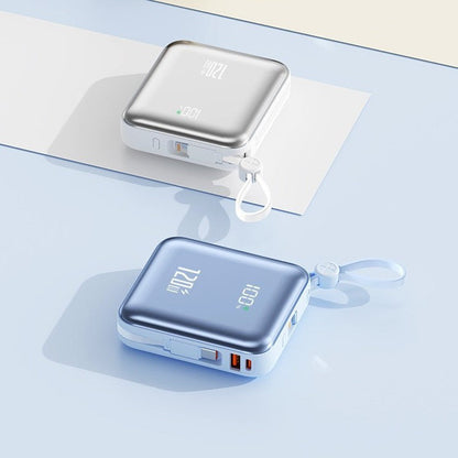 Compact power bank with state-of-the-art quick charging function and digital display Kalsten