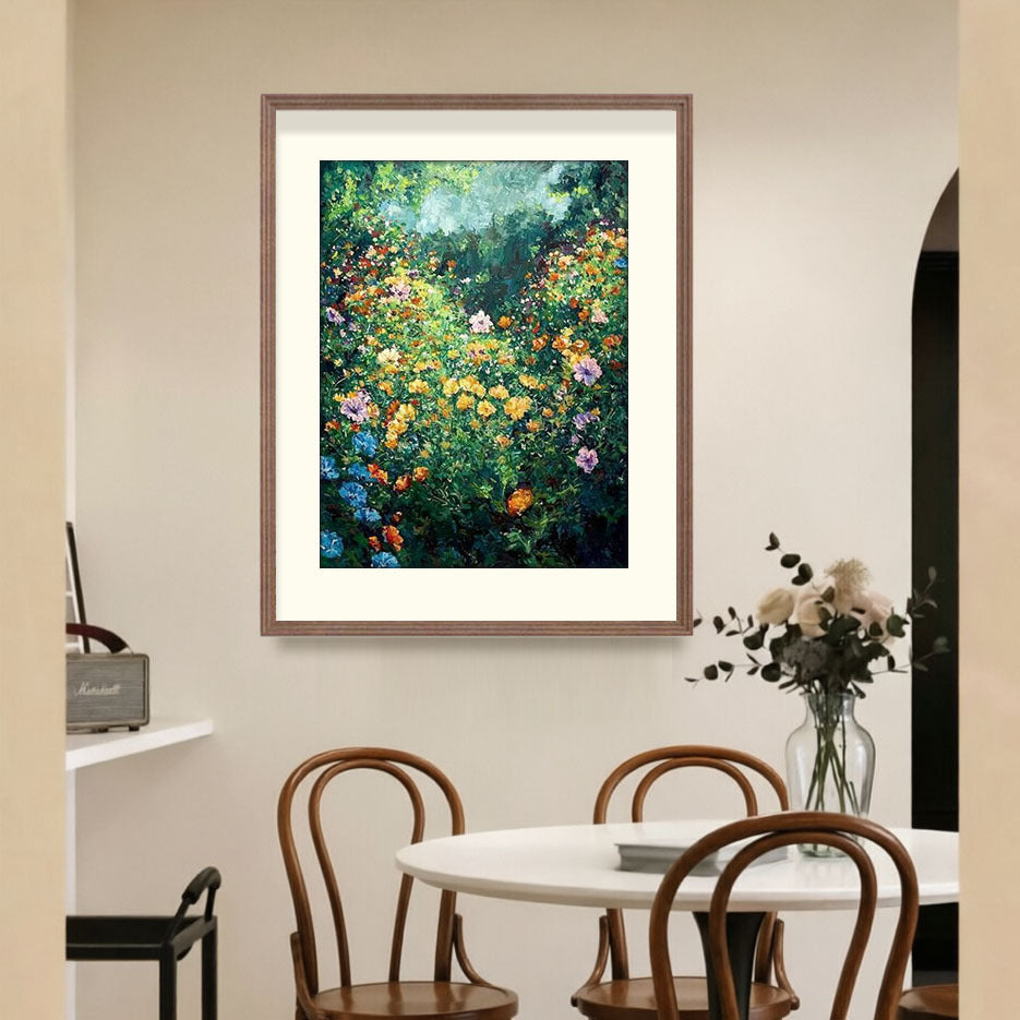 Framed Floral Still Life Wall Decoration