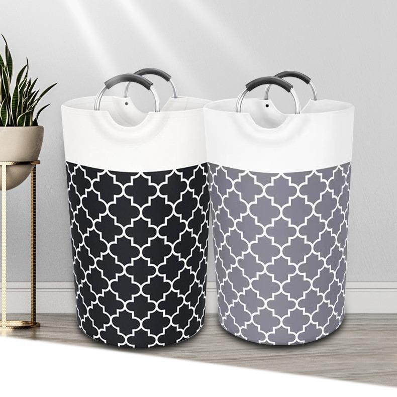 Stylish storage bucket with handles Acalora