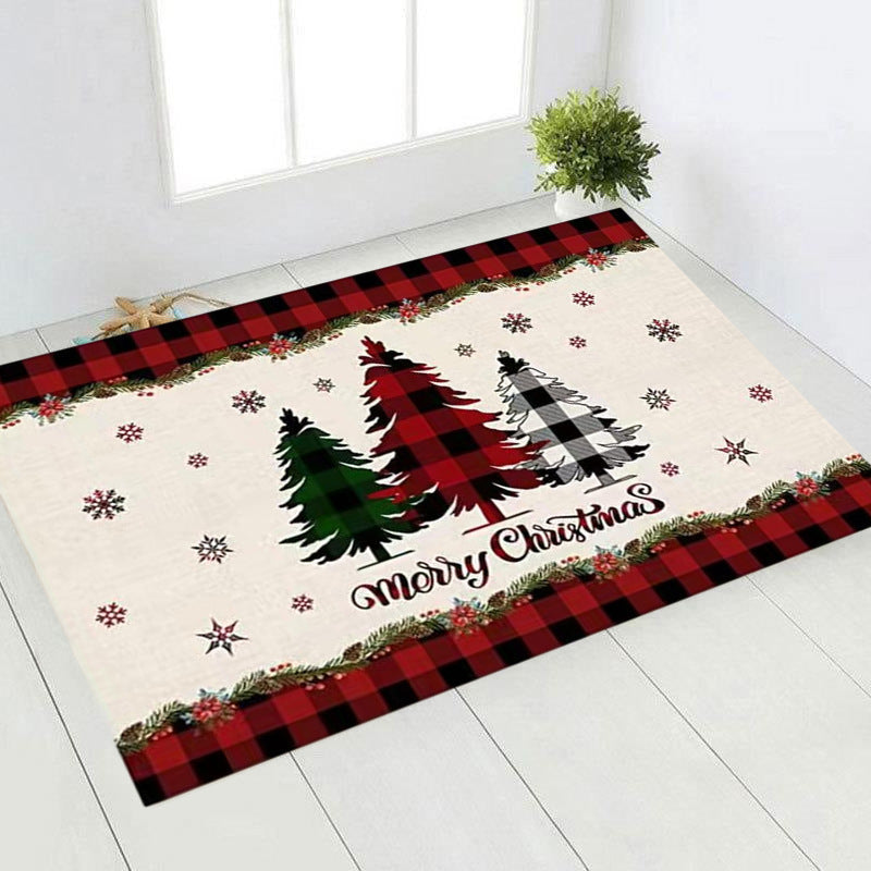Holiday-Themed Welcome Mat