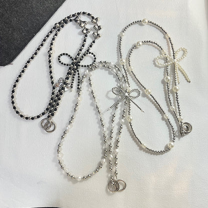 Elegant Beaded Eyewear Chain Acalora