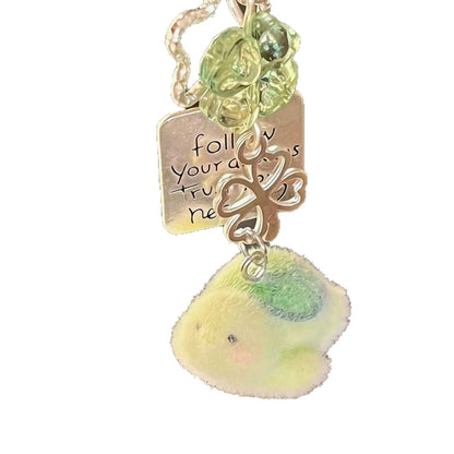 Inspirational Turtle Charm Keychain Acalora