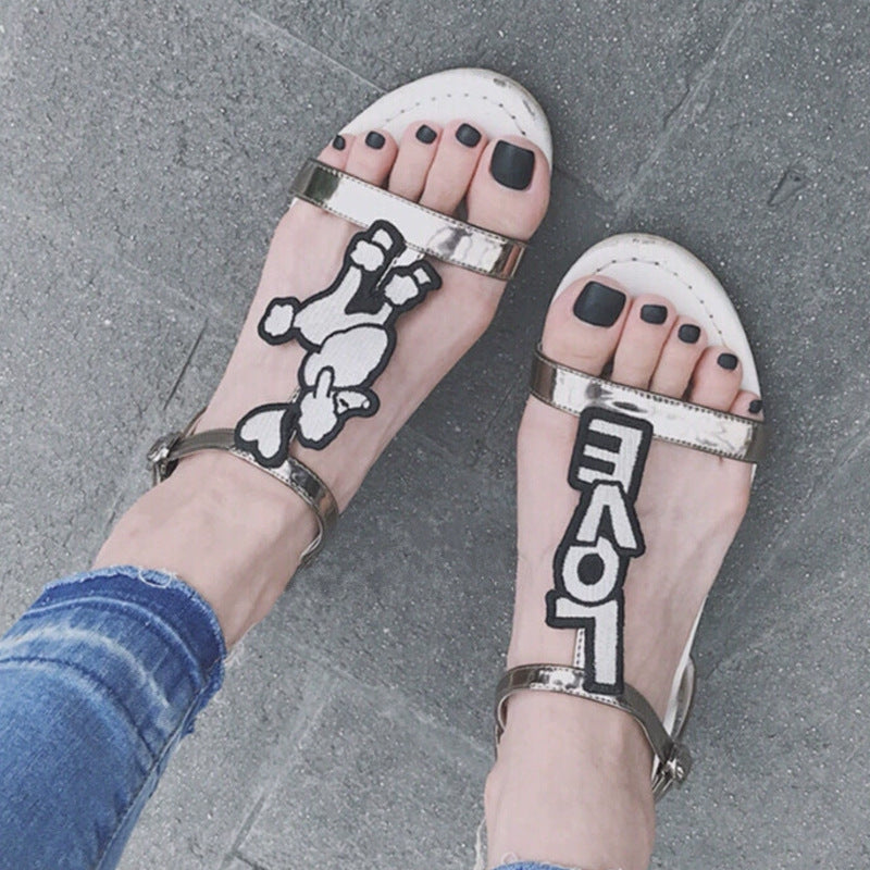 Premium Decorative Press-On Toenail Set Acalora