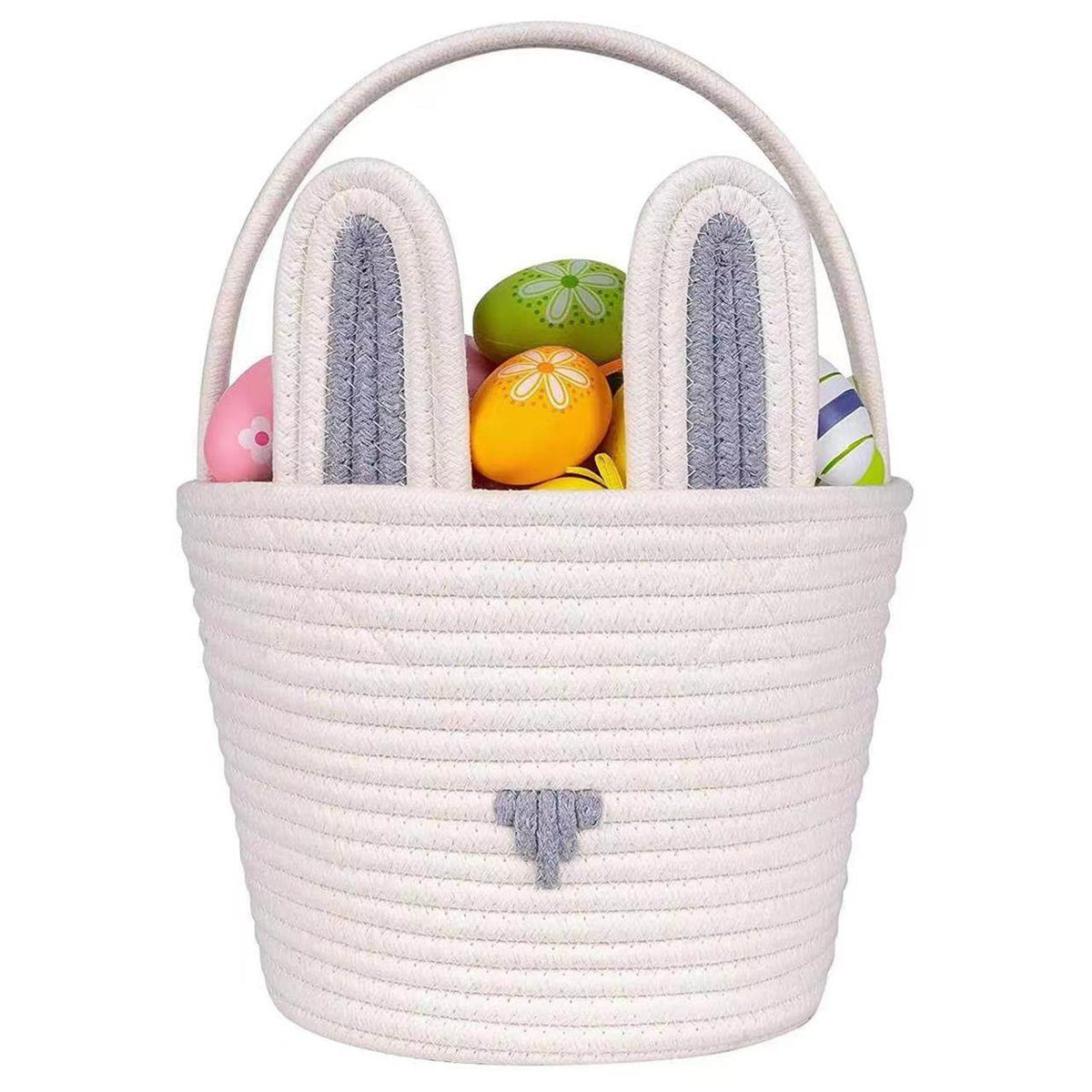 Playful Storage Basket in Rabbit Design Acalora