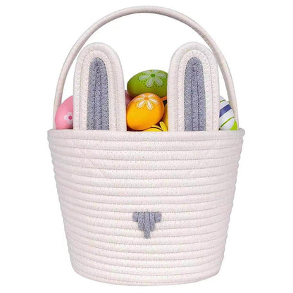 Playful Storage Basket in Rabbit Design Acalora