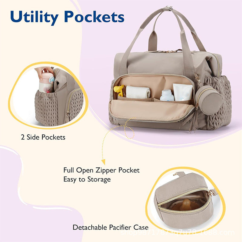 Stylish Multi-Pocket Workout Duffel Bag Acalora