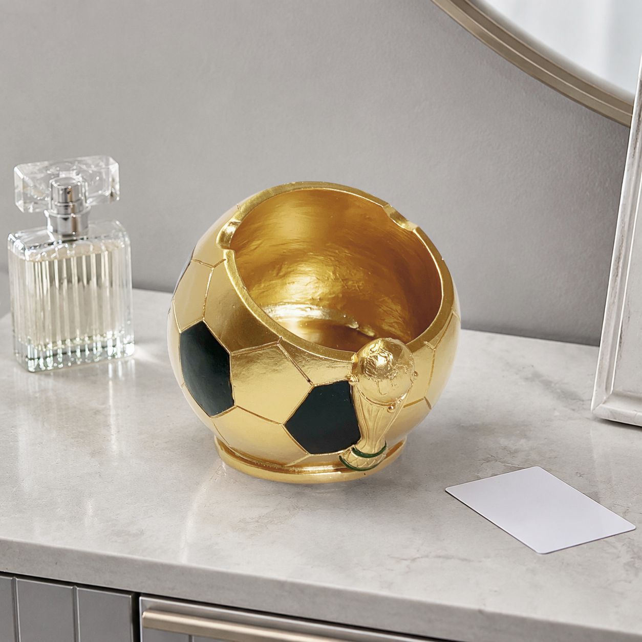 Decorative figure football with shiny surface Acalora