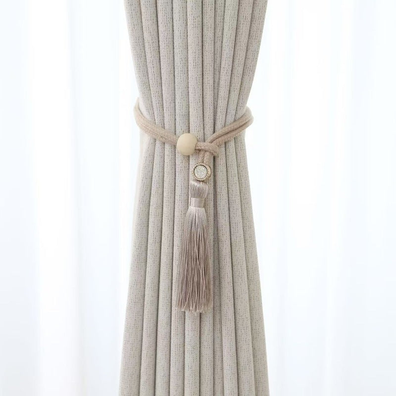 Elegant curtain tieback with tassels Acalora