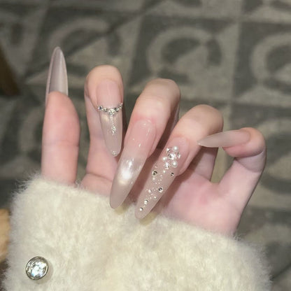 Decorative Press-On Nail Set Acalora