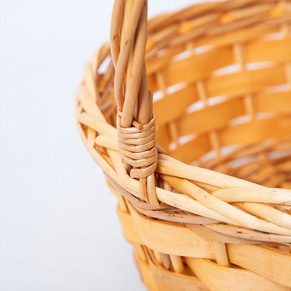 Handcrafted Woven Storage Baskets Set Acalora
