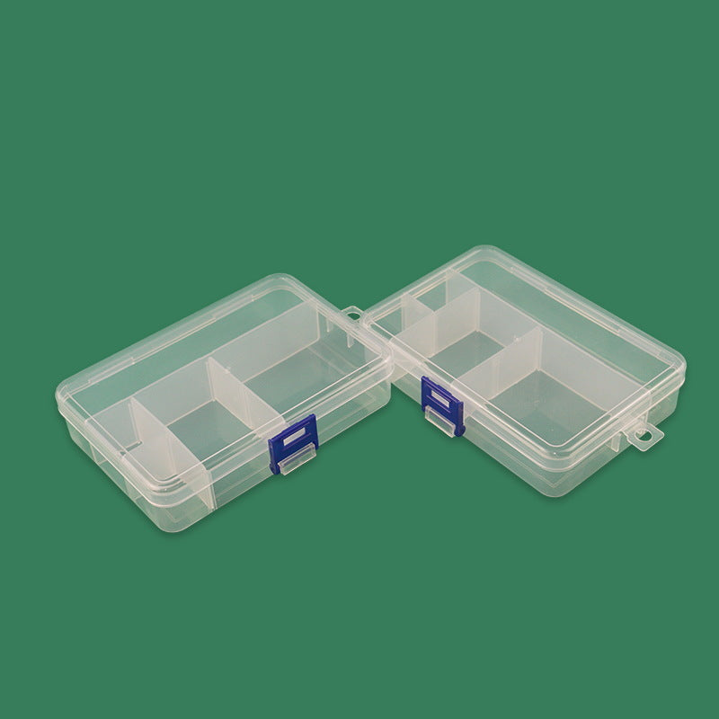 Multi-Compartment Transparent Storage Box Acalora