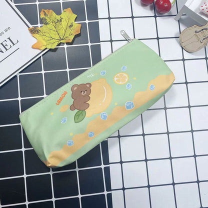 Fun Character Print Pencil Case Acalora