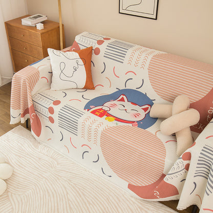 Adorable Cartoon Bear Sofa Cover