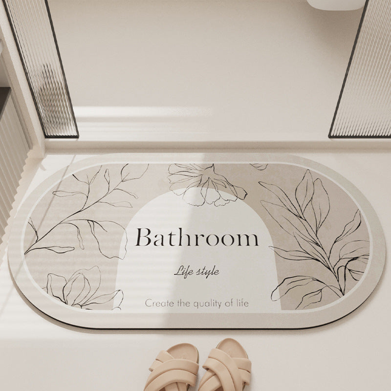 Stylish Bathroom Floor Mat