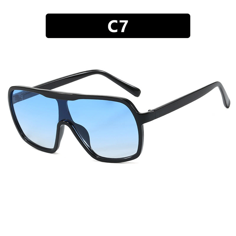 Women's oversized sunglasses with wide frame Karnz