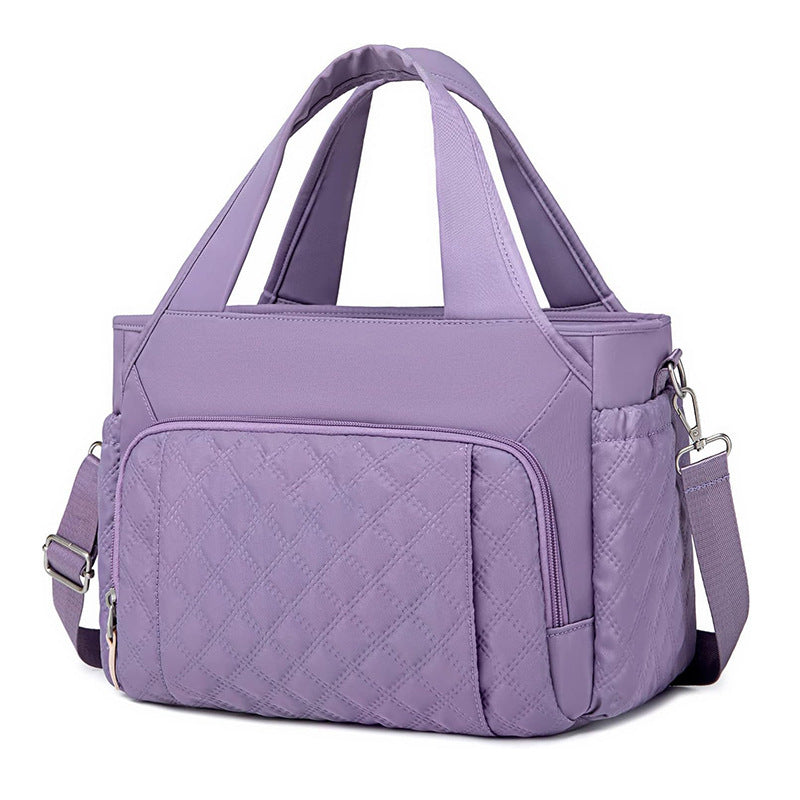 Quilted Multi-Pocket Handbag Acalora
