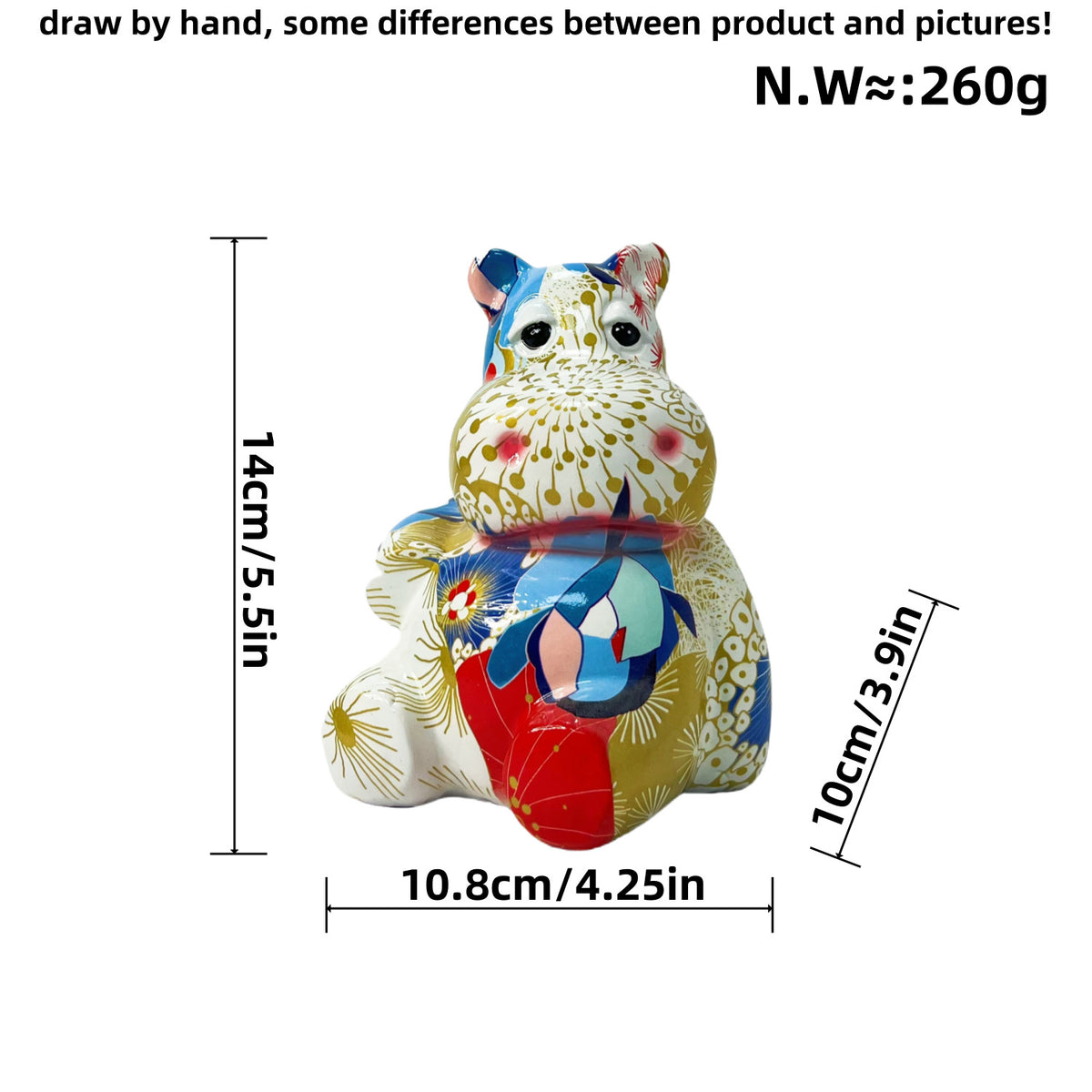 Decorative figure of a French Bulldog Acalora