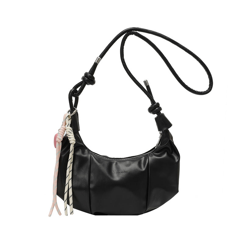 Stylish Pleated Shoulder Bag Acalora