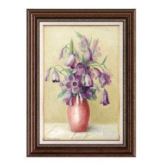 Framed Flower Still Life Artwork