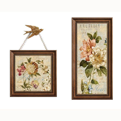 Vintage Flower Wall Decoration Collection