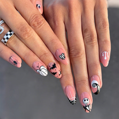 Artistic Halloween-Themed Press-On Nail Collection Acalora