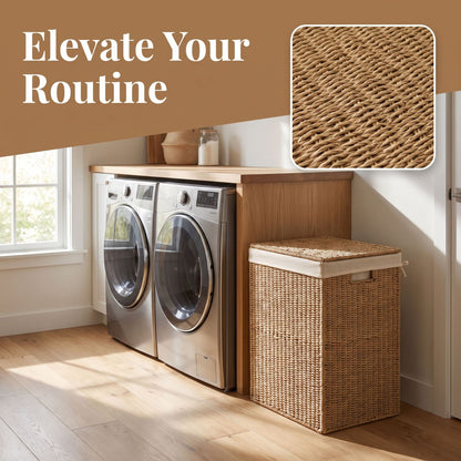 Woven Laundry Basket Acalora