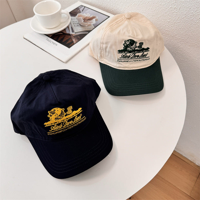 Men's Embroidered Graphic Baseball Cap Bowlift
