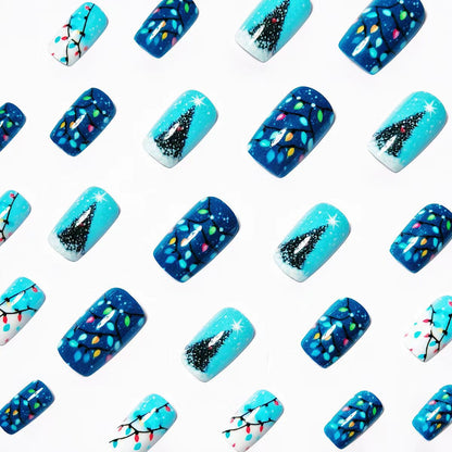 Artistic Holiday Nail Art Acalora