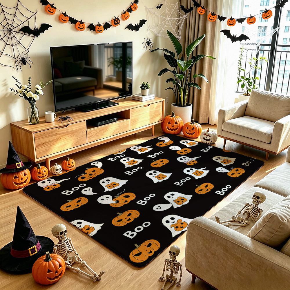 Unisex Halloween-Themed Area Rug