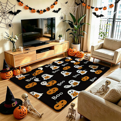 Unisex Halloween-Themed Area Rug