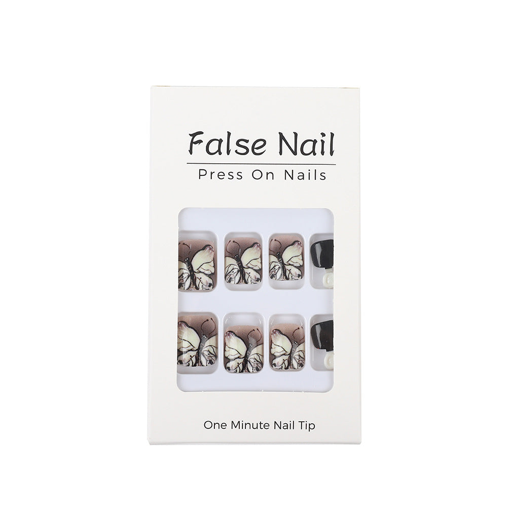 Artificial nails with butterfly design Acalora