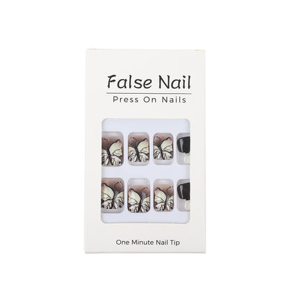 Artificial nails with butterfly design Acalora