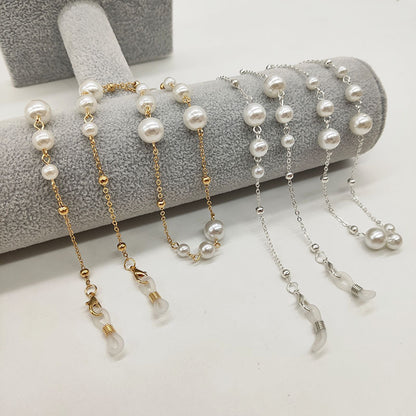Elegant Pearl Bead Necklace Acalora