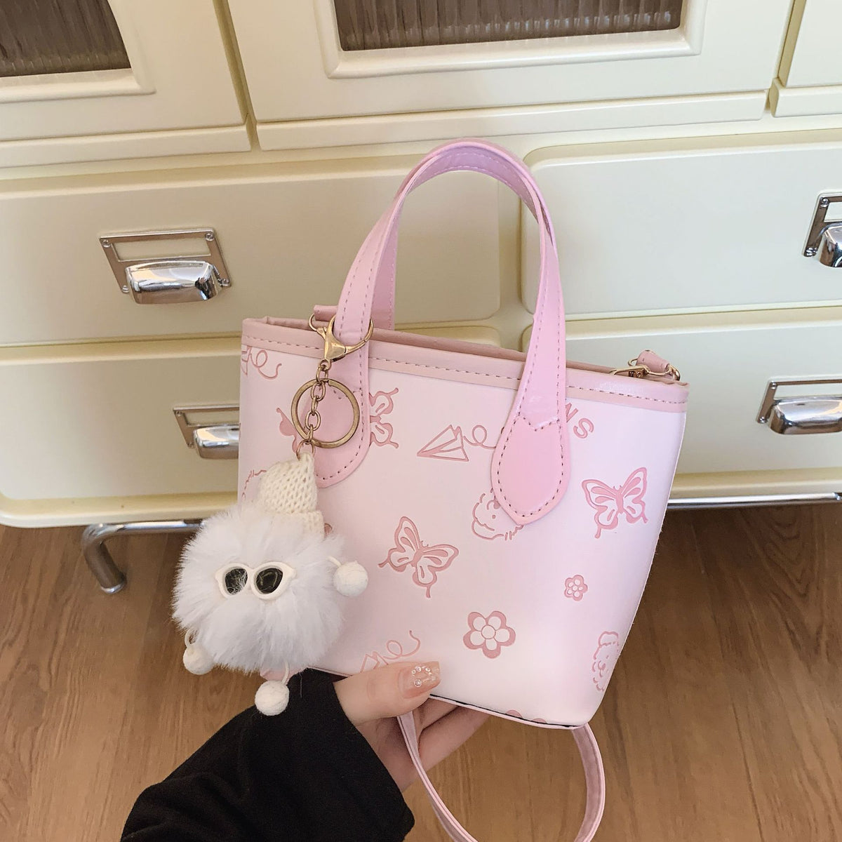 Playful Mini Handheld Tote Bag Acalora