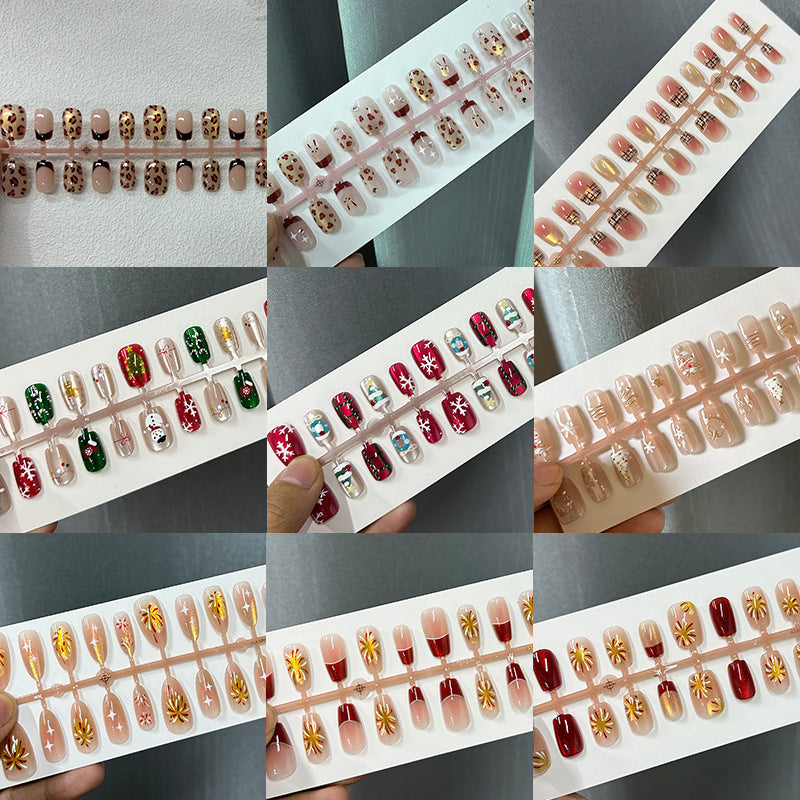 Artistic Ombre Press-On Nail Tips Set Acalora