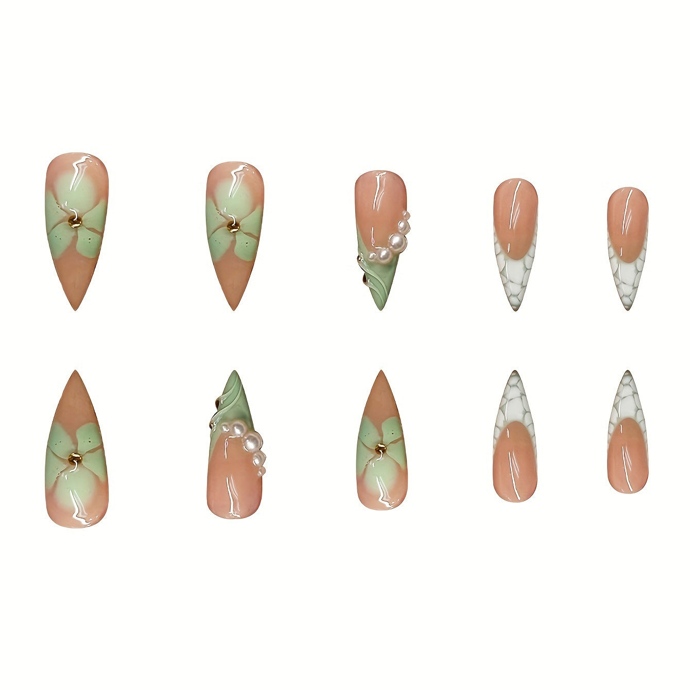 Elegant Stiletto Nail Design Acalora