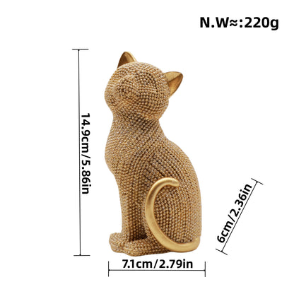 Decorative Cat Figurine Acalora